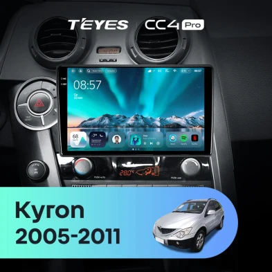 Штатная магнитола Teyes CC4 Pro 12/256 SsangYong Kyron (2005-2011)