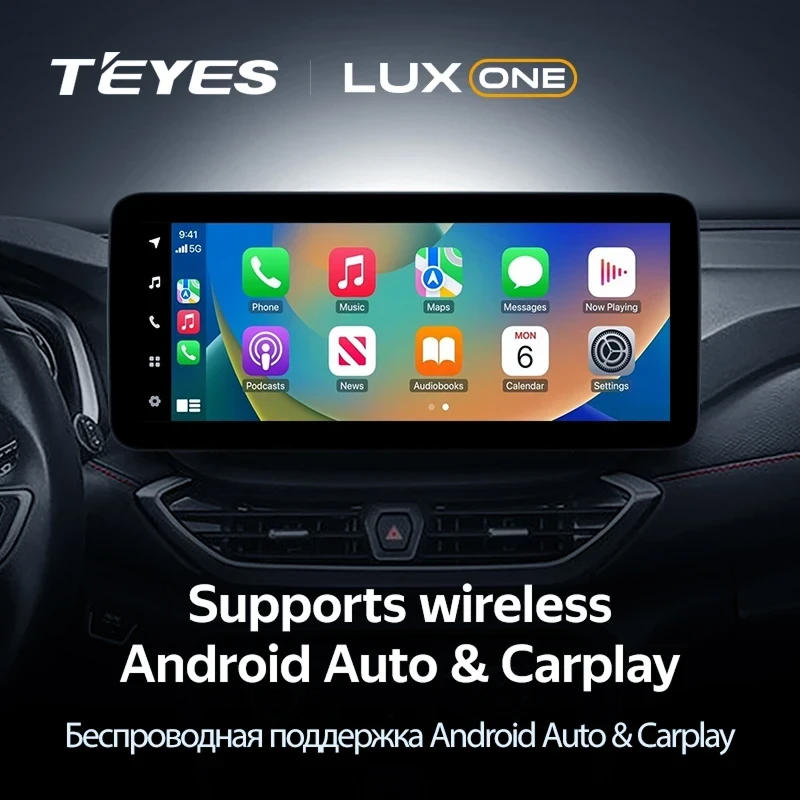 Штатная магнитола Teyes LUX ONE 4/64 Chevrolet Orlando 2 (2018-2023) Тип-A