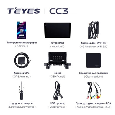 Штатная магнитола Teyes CC3L 4/32 Mazda CX-5 2 KF (2017-2023) F2