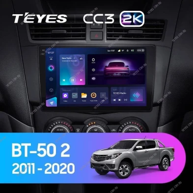 Штатная магнитола Teyes CC3 2K 4/64 Mazda BT-50 (2011-2020) F1