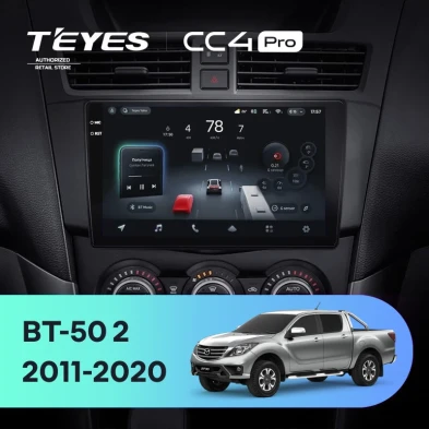 Штатная магнитола Teyes CC4 Pro 12/256 Mazda BT-50 (2011-2020) F1